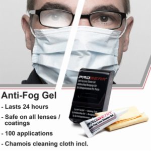 Anti-Fog huurteenestogeeli linsseille 5g / Tuubi