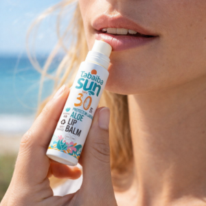 Huulivoide aloe veralla ja SPF30+ aurinkosuojalla