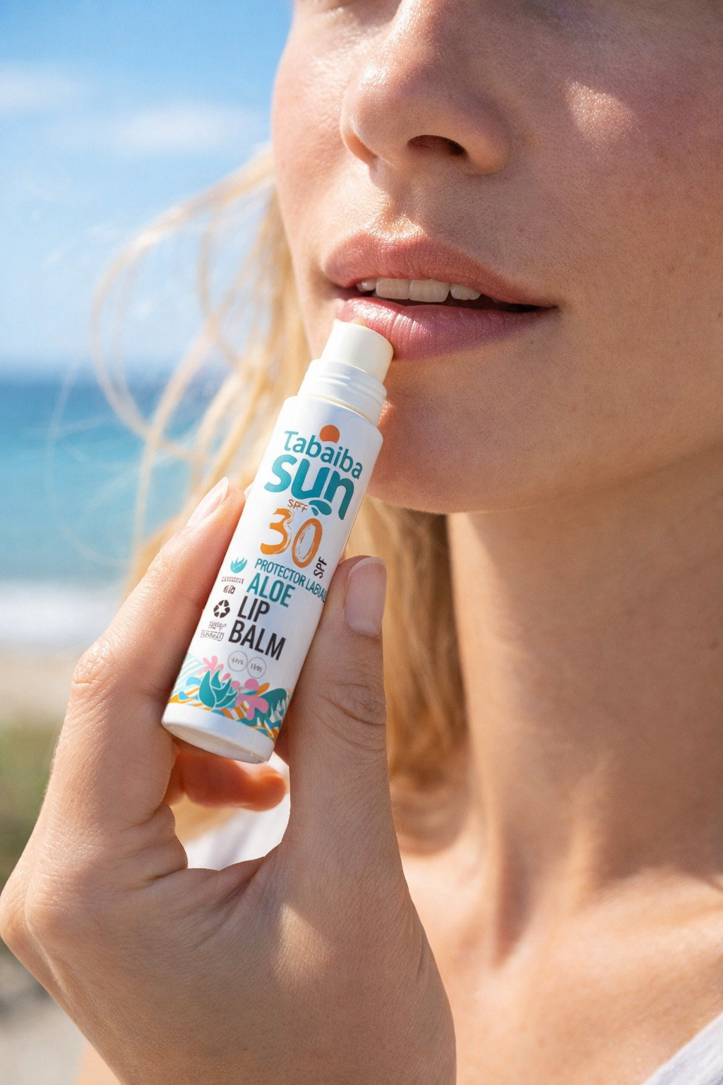 Huulivoide aloe veralla ja SPF30+ aurinkosuojalla Huulivoide aloe veralla ja SPF30+ aurinkosuojalla