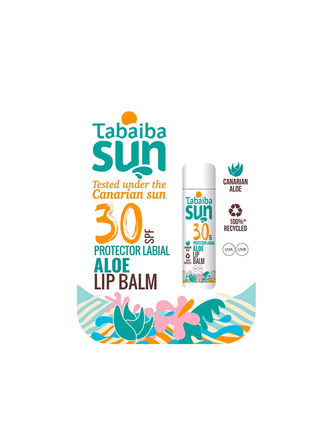 Huulivoide aloe veralla ja SPF30-aurinkosuojalla - 4,8 g + Tabaibaloe-käsi- ja -vartalovoide 50 ml ( Matkasetti ) Huulivoide aloe veralla ja SPF30-aurinkosuojalla - 4,8 g + Tabaibaloe-käsi- ja -vartalovoide 50 ml ( Matkasetti )